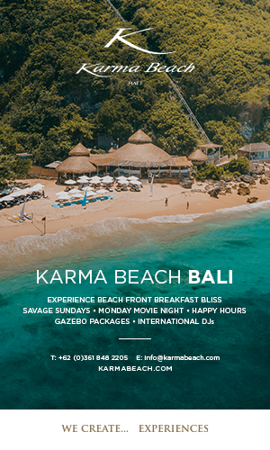 巴厘岛的卡玛海滩俱乐部